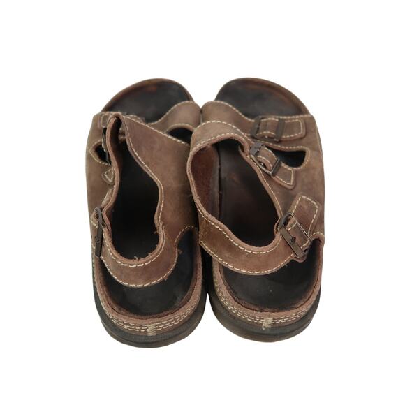 Vintage Colorado Tan Leather Buckle Strap Sandals Mens 12 main image 6